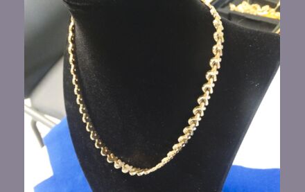 Goldene Designer Halskette - 18 Karat GG