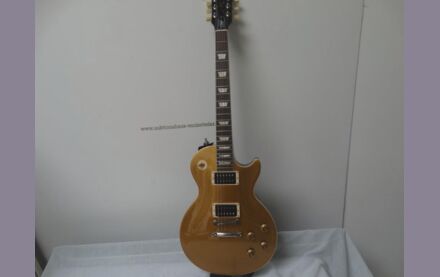 GIBSON Slash "Victoria" Les Paul Standard Goldtop Dark Back Gitarre