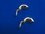 Goldene Ohrclips mit Zirkonia