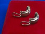 Goldene Ohrclips mit Zirkonia