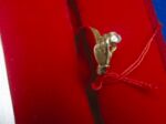 Goldener Designer Damen Ring 14 Karat mit Brilliant