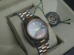 ROLEX Oyster Perpetual Date Just- Damenuhr - NEU 2025 - Grünes Zifferblatt -
