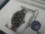 ROLEX Oyster Perpetual Date Just- Damenuhr - NEU 2025 - Grünes Zifferblatt -