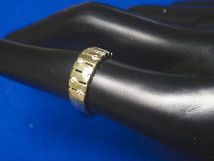 Goldring Damen mit Steinen / Besatz - 333 er GG