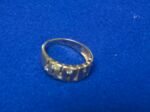 Goldring Damen mit Steinen / Besatz - 333 er GG