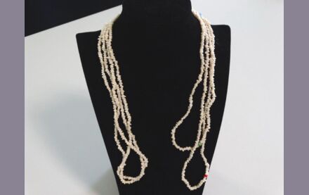 S&uuml;&szlig;wasser Perlenkette mit farblichen Akzenten XXL