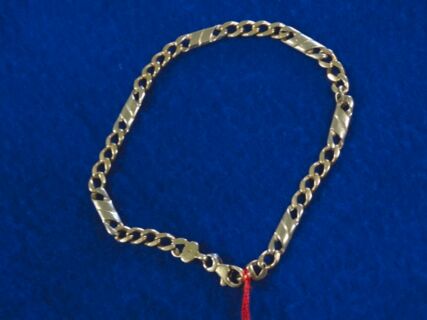 Panzer Armband unisex 14 Karat