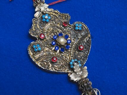 Trachten Silber Miedernadel 1850 - 1870 Biedermeier - Historismus