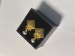 Designer Ohrstecker (HILZ Design) 18 Karat - Perlen - Brillanten