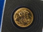 Goldm&uuml;nze - Sovereign Goldm&uuml;nze Junge Elisabeth 1966
