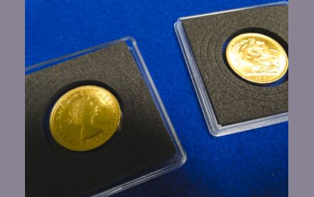 Goldm&uuml;nze - Sovereign Goldm&uuml;nze Junge Elisabeth 1967