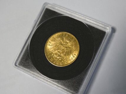 20 Goldmark Deutsches Reich Wilhelm II Deutscher Kaiser K&ouml;nig v. Preussen Bj. 1900 A