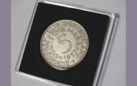 5 Deutsche Mark - Bundesrepublik Deutschland 1957 Pr&auml;gest&auml;tte G