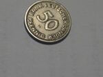 Die seltenste M&uuml;nze der BRD - 50 Pfennig "Bank deutscher L&auml;nder 1950 Prz.