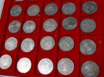 Konvolut 5 Deutsche Mark - Diverse - 35 St&uuml;ck im Sammler Case