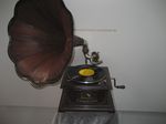 Grammophone mit Trichter
