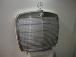 Original alte Mercedes Benz Kühlermaske - Schlüsselkasten