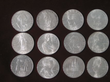 Silbermünzen - 25 Schilling