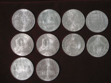 Silbermünzen - 100 Schilling