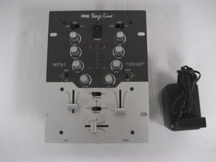 Stereo DJ - Mixer MPX-1 / VCA Stage Line