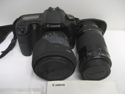 Canon EOS 10D Spiegelreflexkamera inkl Zubehör