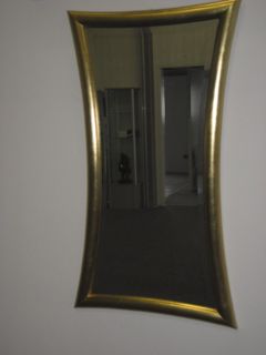 Spiegel - Holzrahmen gold