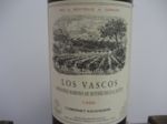 Los Vascos Cabernet Sauvignion Domaines Barons de Rothschild (Lafite) 1995