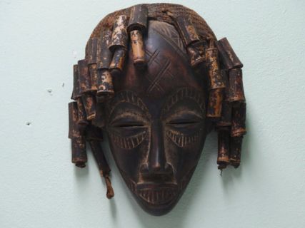 Afrikanische Holzmaske Antik