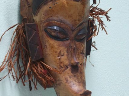 Afrikanische Holzmaske Antik