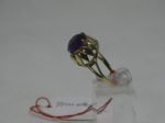 Antiker Damenring Gold mit Amethyst