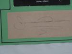 James Dean Foto - Autogrammkarte - echte Signatur
