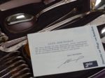 Solingen 12 Personen Besteckkoffer vergoldet NEU