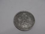 Antike alte Silbermünze 1 Florin Franz Josef I.