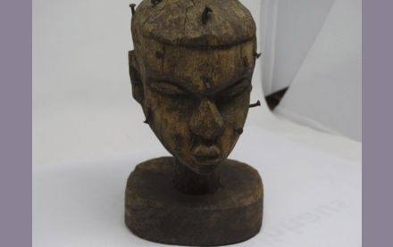 Fetisch Figur - Kopf - Togo