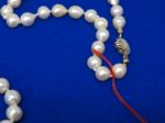 Perlencollier Südseeperlen 60 er Jahre