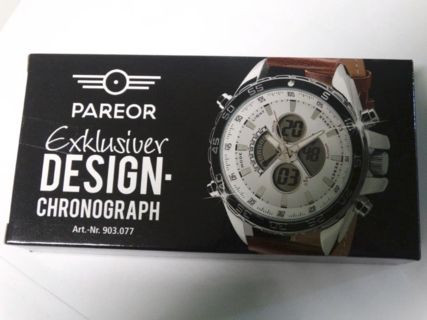 PAREOR - Exklusiver DESIGN - Chronograph - NEU