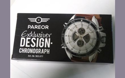 PAREOR - Exklusiver DESIGN - Chronograph - NEU