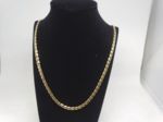Halskette lang 18 Karat 750 er Gold