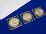 EURO - Erstabschläge - Gedenkprägung - Münze - vergoldet