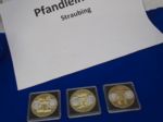 EURO - Erstabschläge - Gedenkprägung - Münze - vergoldet