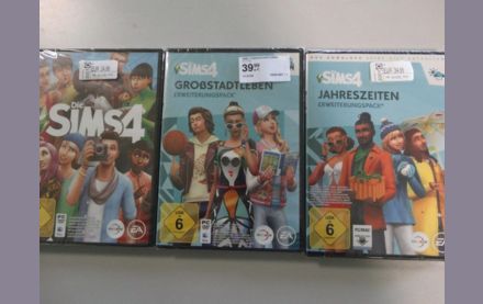 SIMS 4 PC DVD 3 Stück