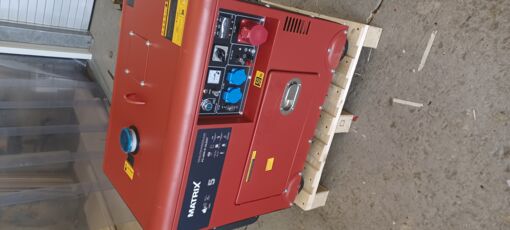 Stromerzeuger - Notstromaggregat - MATRIX PG 6000-D-Silent NEU