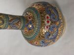 Gialletti DERUTA Italy Byzantinische Mosaik Vase