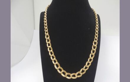 Goldkette 585 er Gold Zwillingspanzerkette