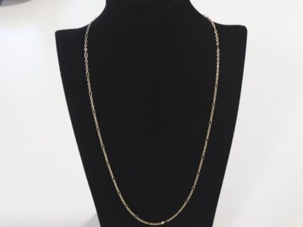 Goldkette 18 Karat - 750 er Gold - 60 cm lang