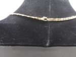 Goldkette 333 er Gold glänzend flach geschlagen