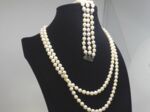 Perlenketten Set - Collier und Armband