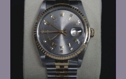 ROLEX Uhr Datejust Unisex 36 - Stahl Gold - Vintage
