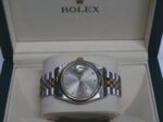 ROLEX Uhr Datejust Unisex 36 - Stahl Gold - Vintage