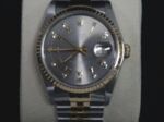 ROLEX Uhr Datejust Unisex 36 - Stahl Gold - Vintage